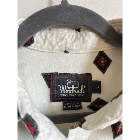 Woolrich Native American Long Sleeve Button Up Large Women’s used Cotton - Picture 3 of 16